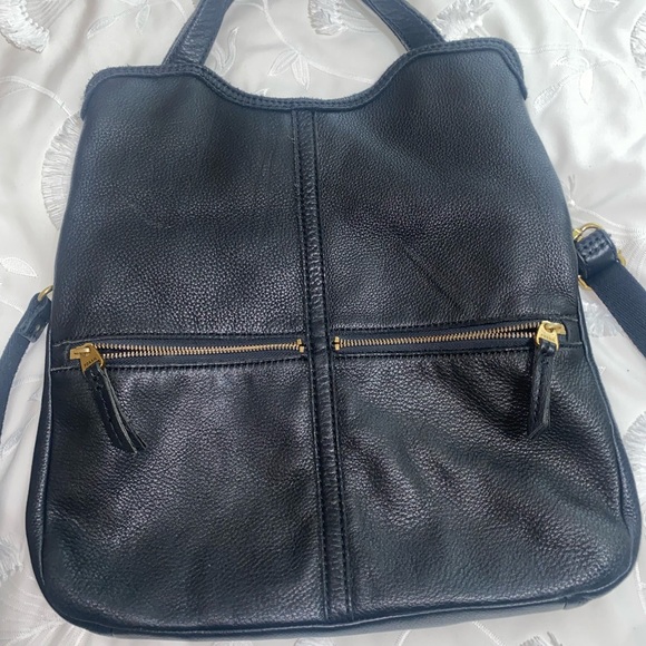 Fossil Erin Foldover Crossbody Tote Bag - Picture 7 of 10